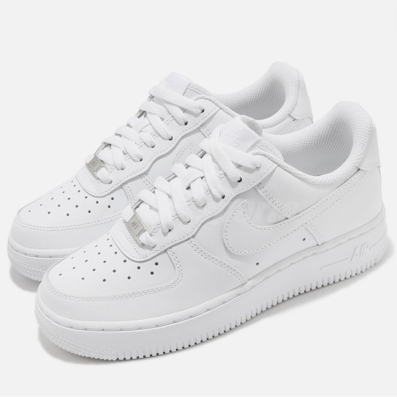 Nike Shoes - Nike White Air Force 1 Low Sneakers - Size 10